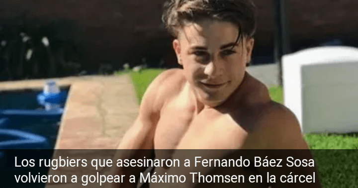 Máximo Thomsen volvió a ser&nbsp;golpeado