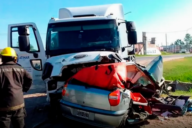 Falleció una familia en un choque frontal