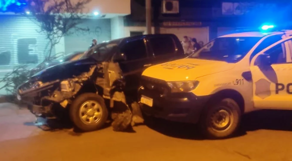 Chocaron 6 autos y los&nbsp;atraparon