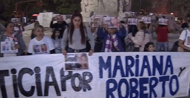 Pedido de Justicia por Mariana Juárez y y Roberto&nbsp;Núñez
