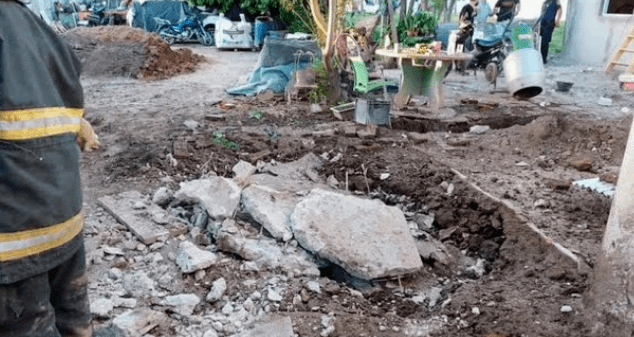 Por una explosión murió un bebé y su&nbsp;padre