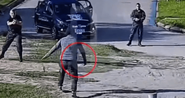 Usan por primera una pistola&nbsp;Byrna