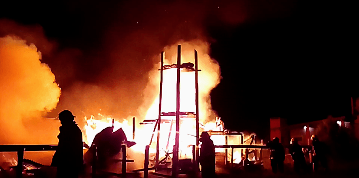 Incendio en Camet&nbsp;Norte