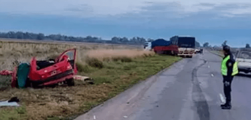 Choque frontal, murieron tres&nbsp;personas