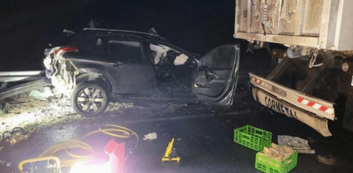 Dos personas murieron en la Ruta&nbsp;7