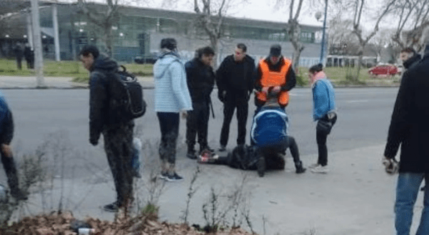 Atropelló a una mujer, huyó y fué&nbsp;detenido