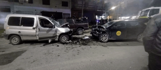 Triple choque, murió otro&nbsp;hombre