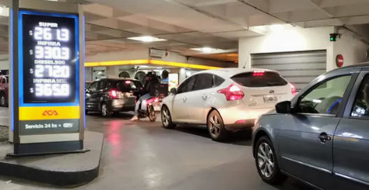 Aumento en las naftas