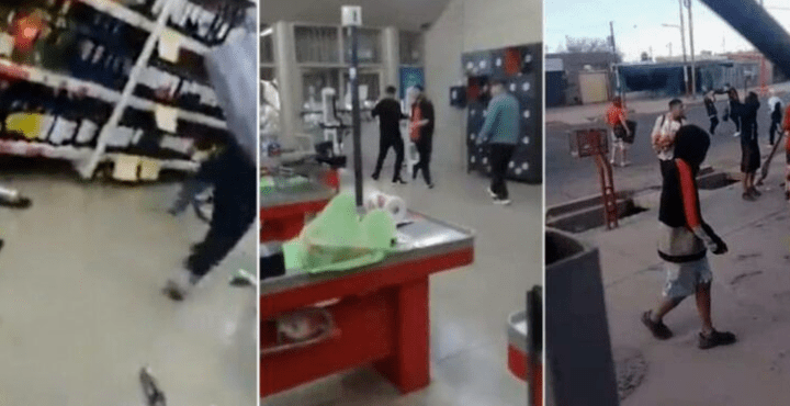 Saqueos en Mendoza y Neuquén