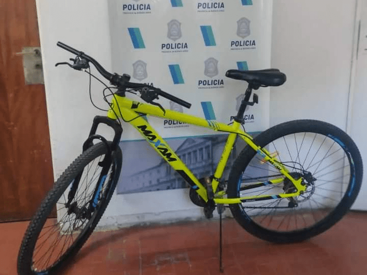 Robó una bicicleta en Coronel Vidal, fué&nbsp;detenido