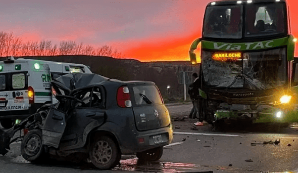 Choque frontal en la Ruta&nbsp;22